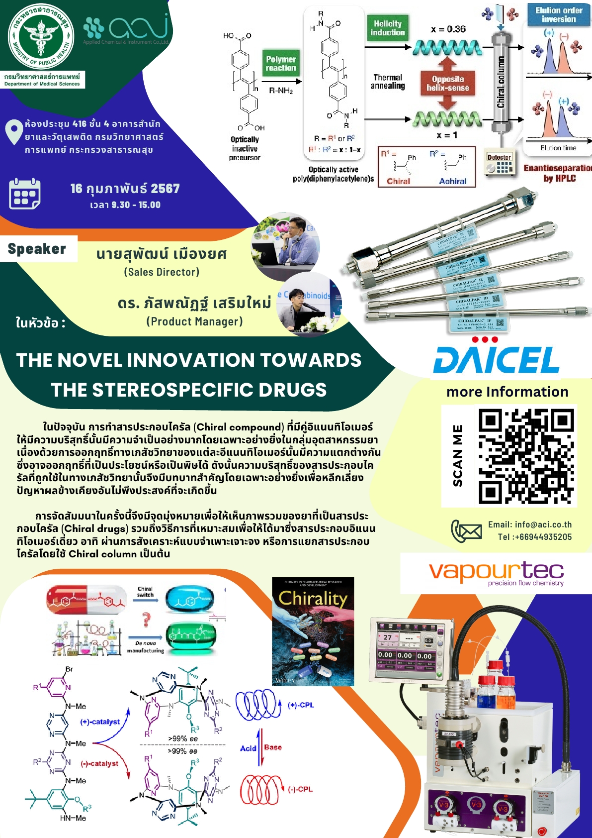 The Novel Innovation towards the Stereospecific Drugs
